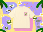T-shirt Réunionnaise Matcha Girl