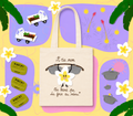 Tote-bag Frangipanier - Ou koné pa la force ou néna