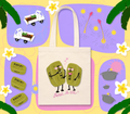 Tote-bag Sardines Robert - Nout dé ou