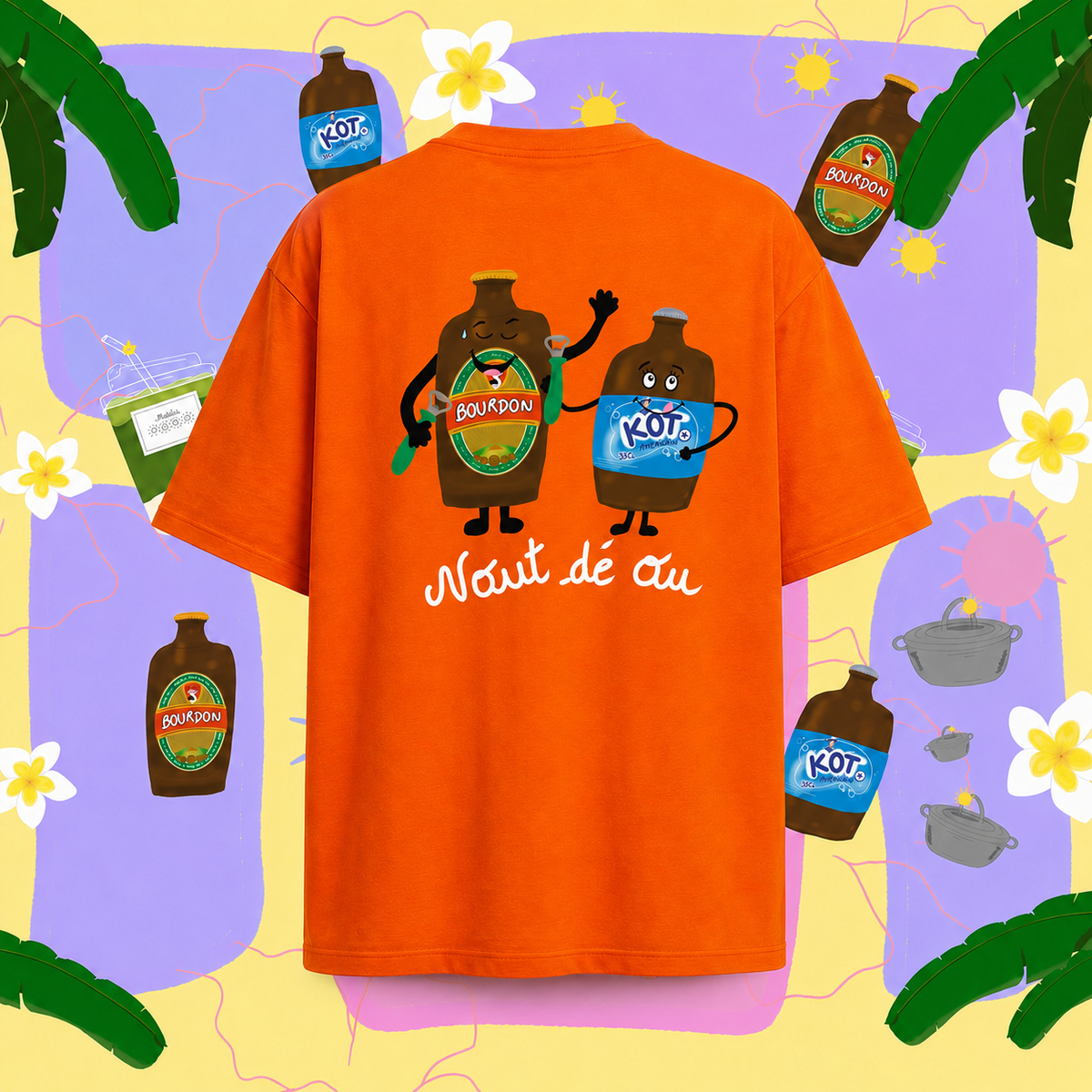 T-shirt Boissons péi