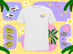 T-shirt Manapany blanc