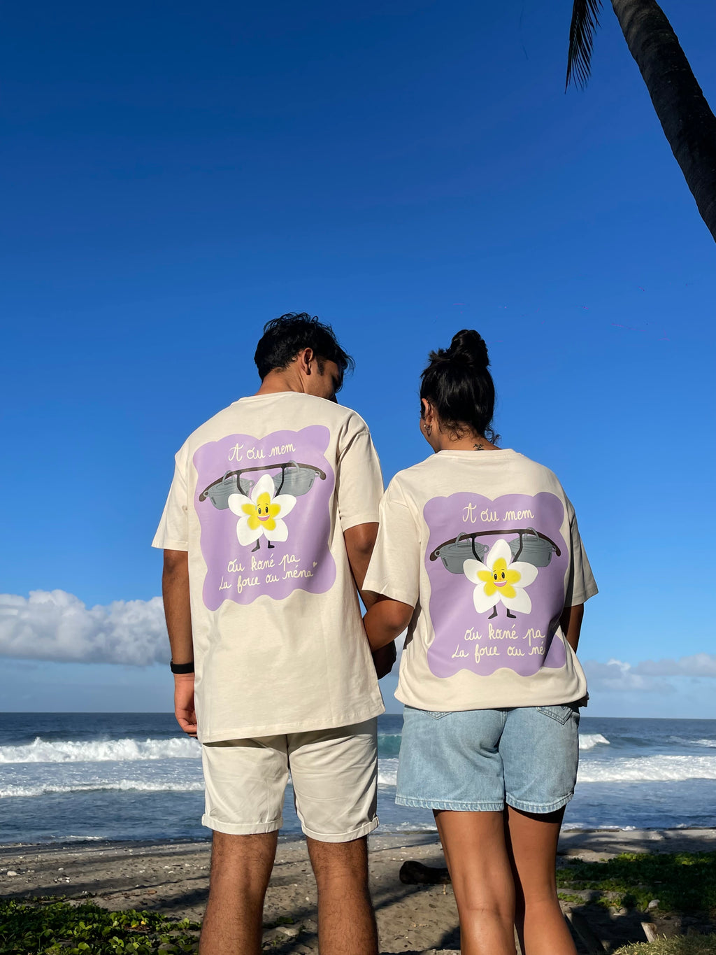 T-shirt Frangipanier — La force ou néna