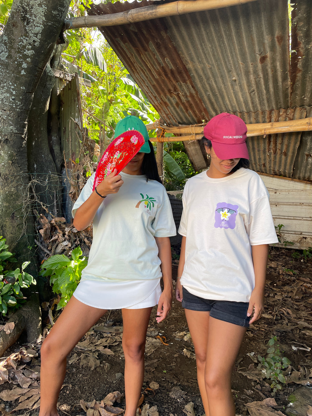 T-shirt Frangipanier — La force ou néna