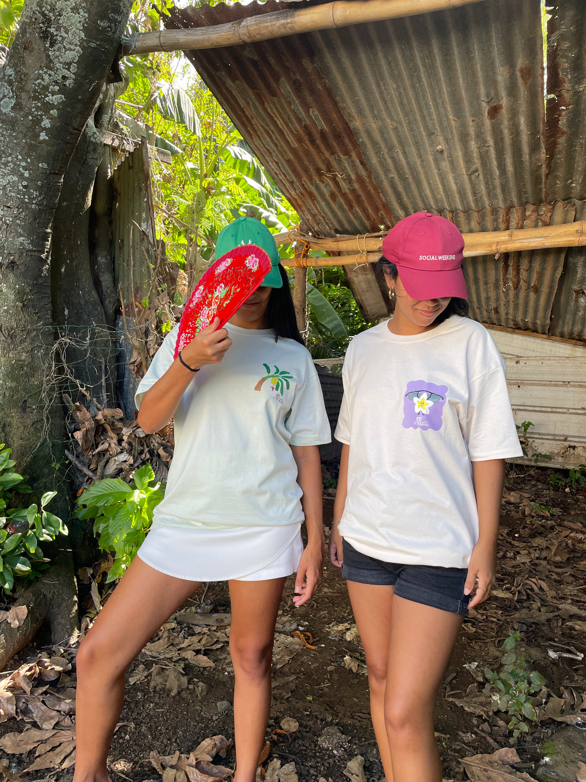 T-shirt Frangipanier — La force ou néna